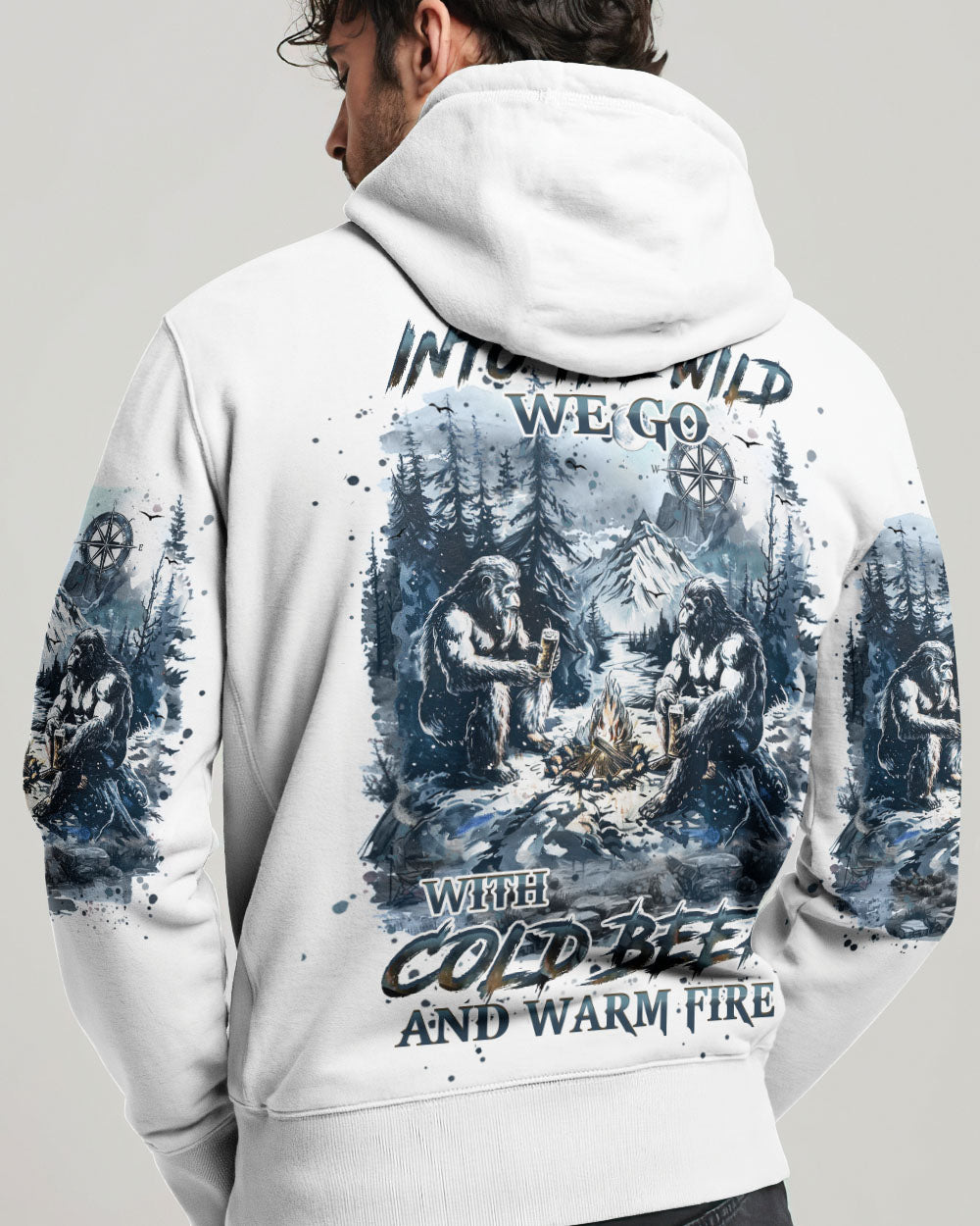 INTO THE WILD WE GO BIGFOOT ALL OVER PRINT - YHHN2502253