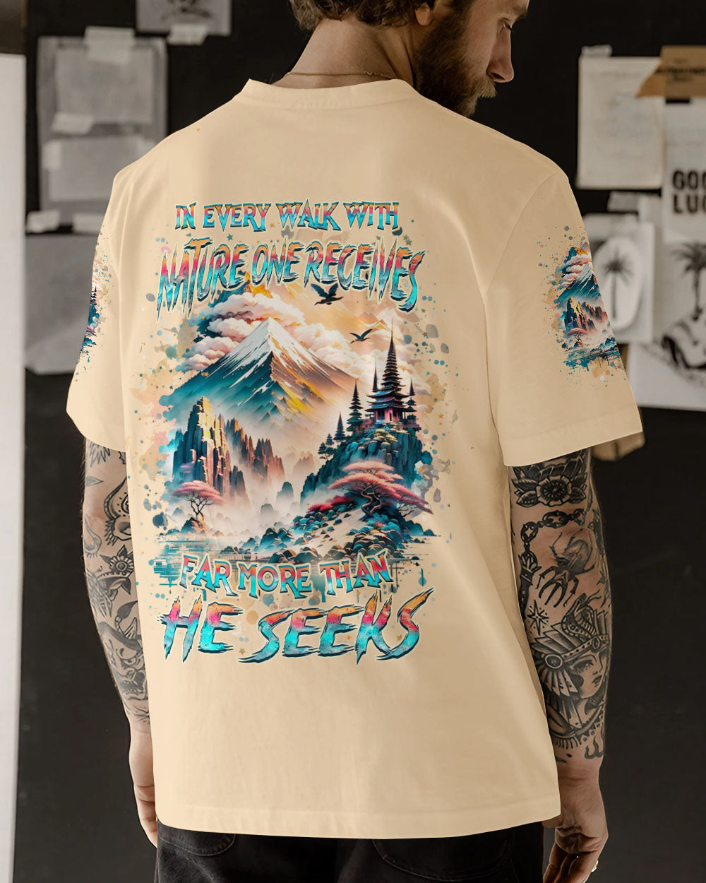 IN EVERY WALK WITH NATURE ALL OVER PRINT - YHHN2504242