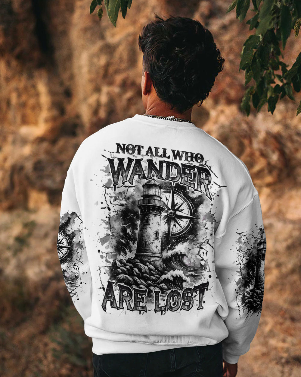 NOT ALL WHO WANDER ARE LOST ALL OVER PRINT - YHHN2506254