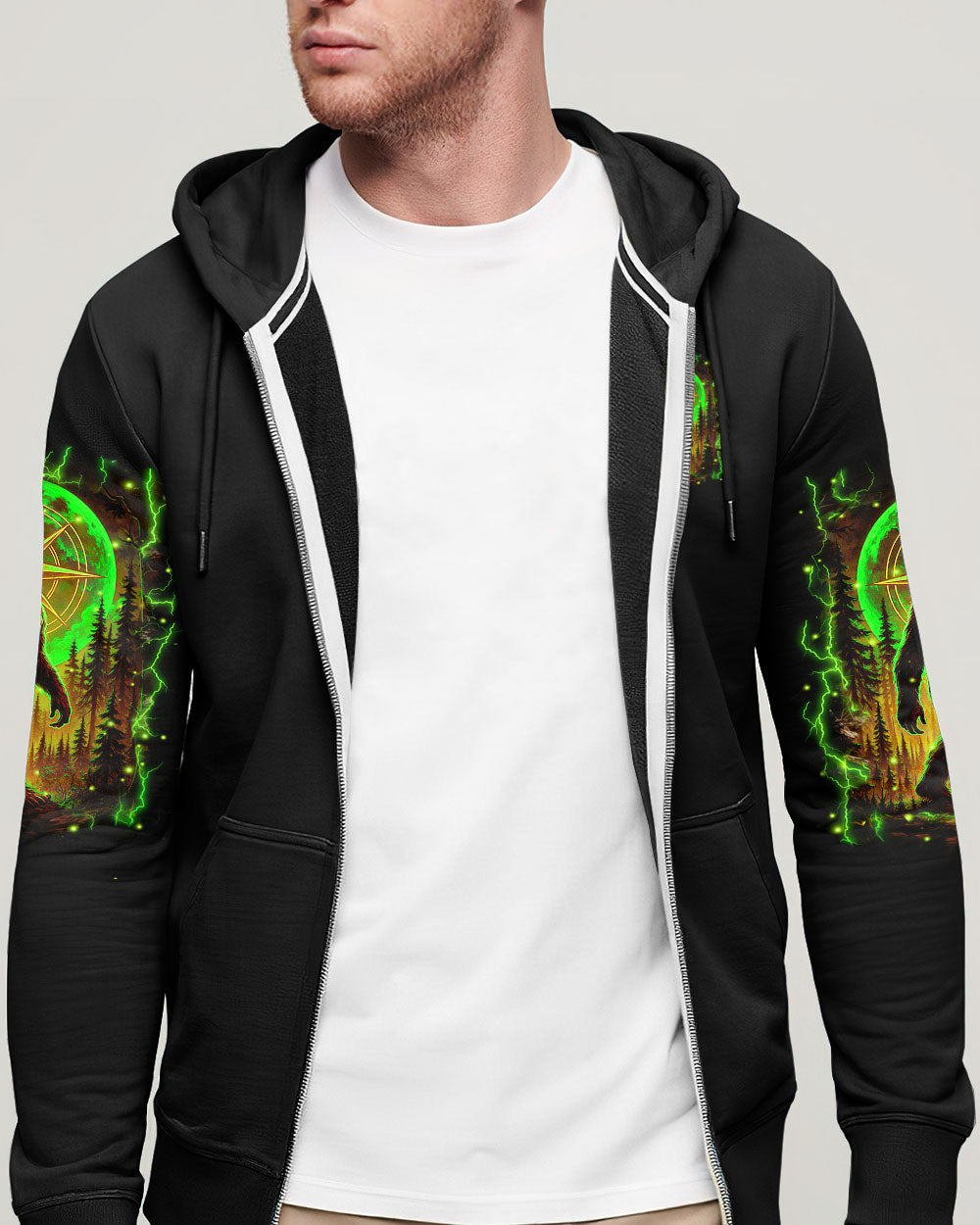 NOT ALL WHO WANDER ARE LOST BIGFOOT ALL OVER PRINT - YHHN2705252