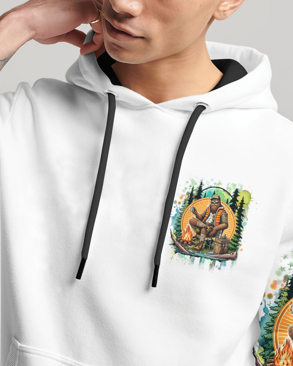 MAKING MEMORIES ONE CAMPFIRE AT A TIME BIGFOOT ALL OVER PRINT - YHHN2811242