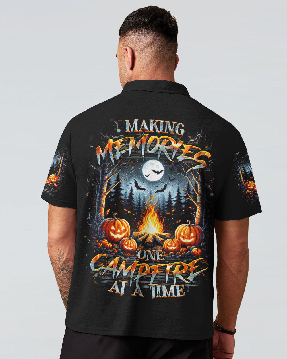MAKING MEMORIES ONE CAMPFIRE AT A TIME HALLOWEEN ALL OVER PRINT - YHHN2908243