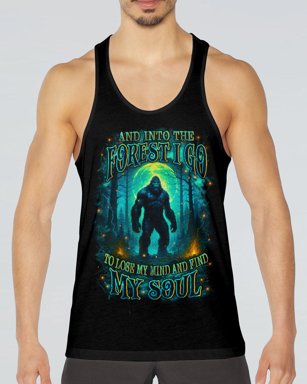 AND INTO THE FOREST I GO BIGFOOT ALL OVER PRINT - YHHN2910254