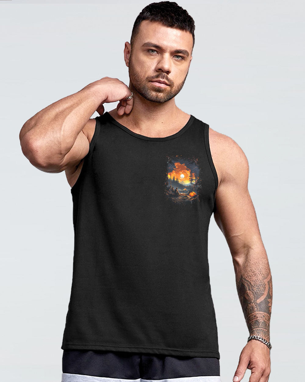 BORN TO EXPLORE DESTINED TO BE WILD ALL OVER PRINT - YHHN3008242