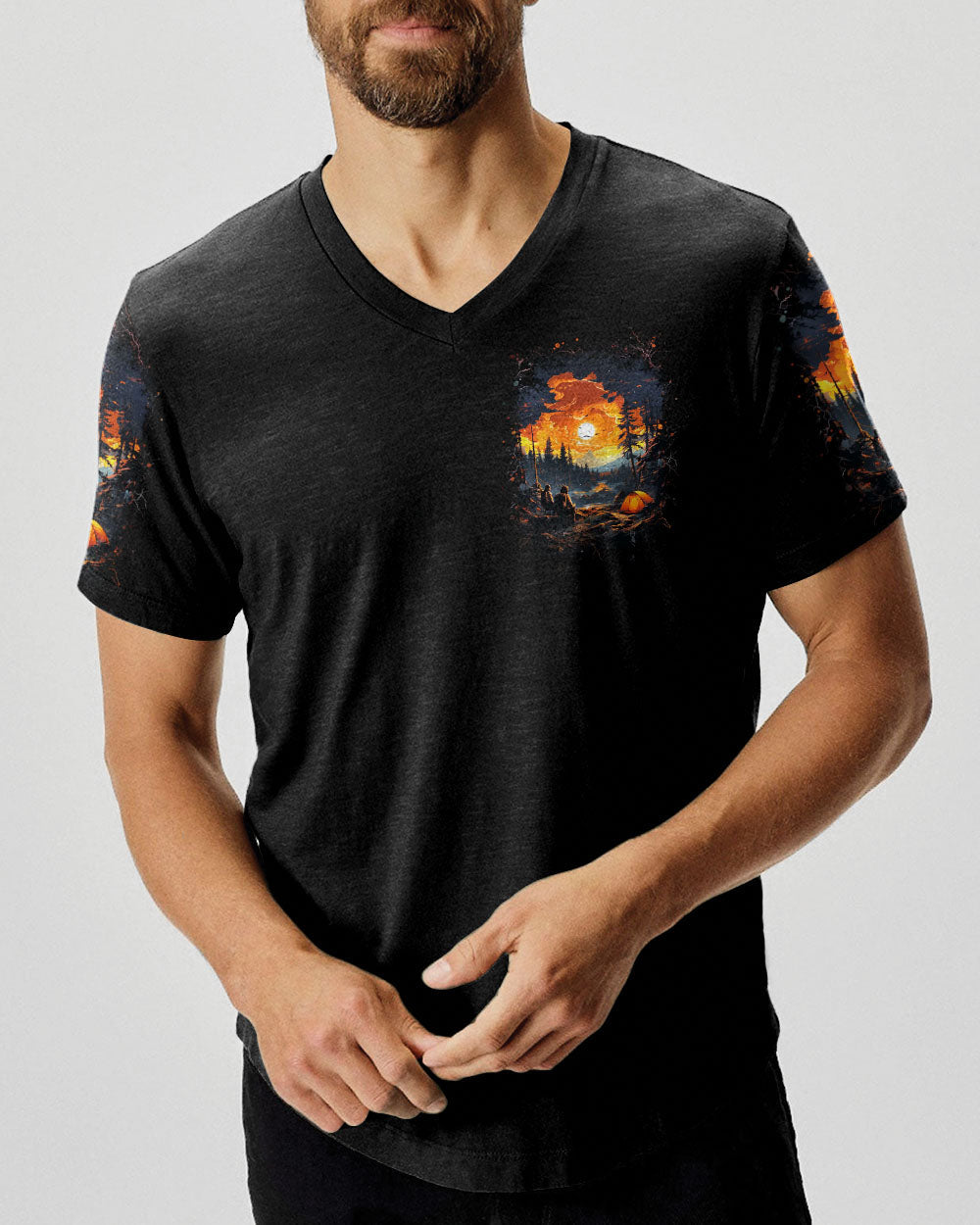 BORN TO EXPLORE DESTINED TO BE WILD ALL OVER PRINT - YHHN3008242