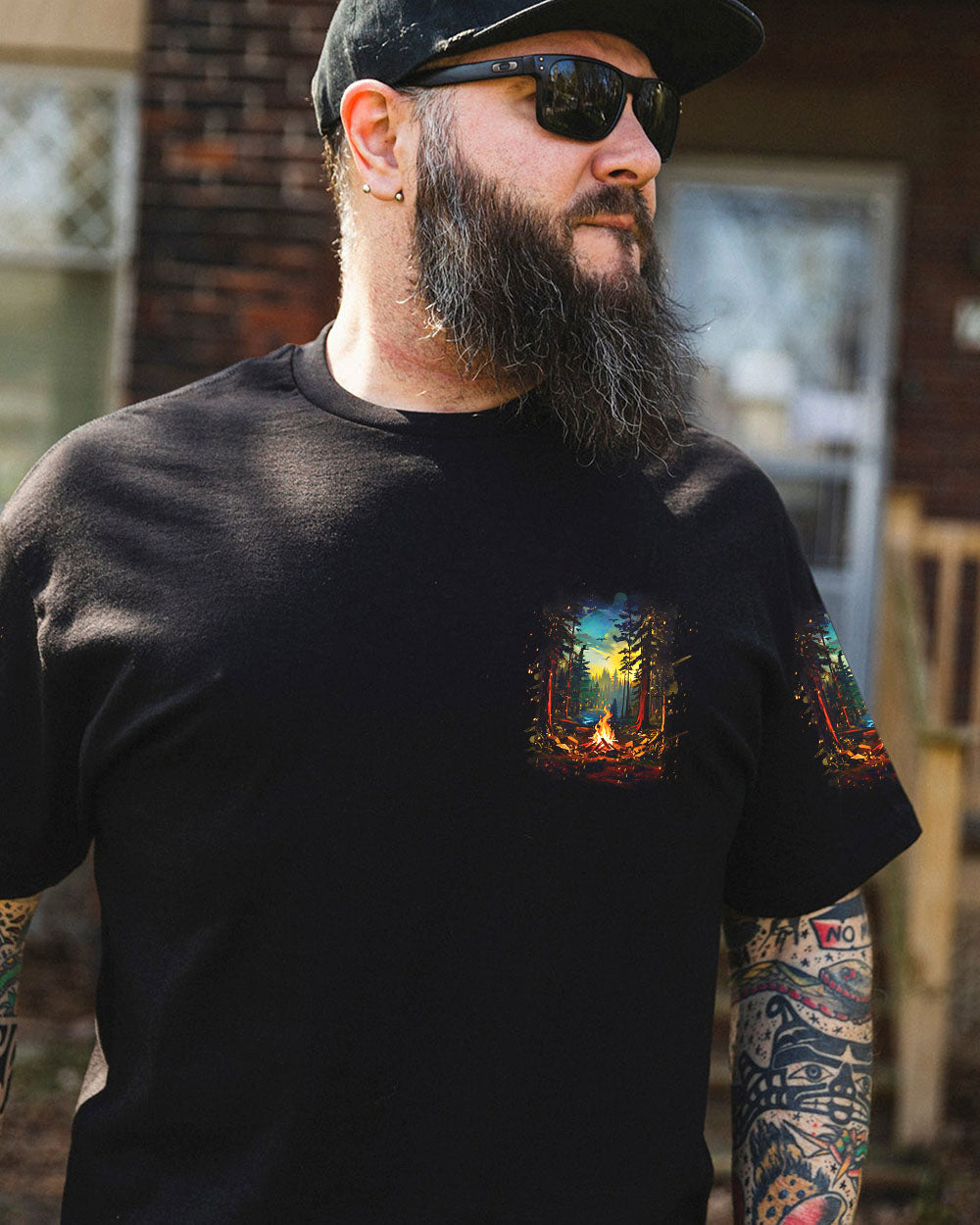 BORN TO EXPLORE DESTINED TO BE WILD ALL OVER PRINT - YHHN3009243