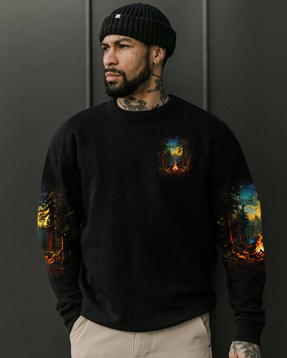 BORN TO EXPLORE DESTINED TO BE WILD ALL OVER PRINT - YHHN3009243