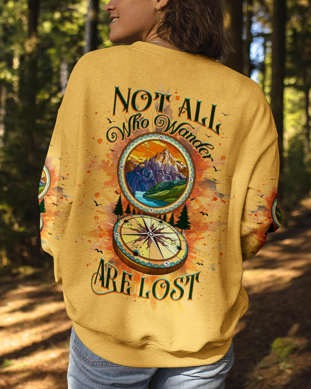 NOT ALL WHO WANDER ARE LOST ALL OVER PRINT - YHKD0805241
