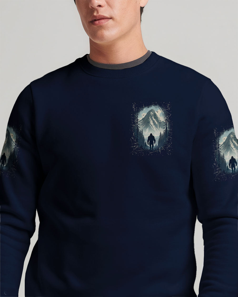 AND INTO THE FOREST I GO BIGFOOT ALL OVER PRINT - YHLN0212251