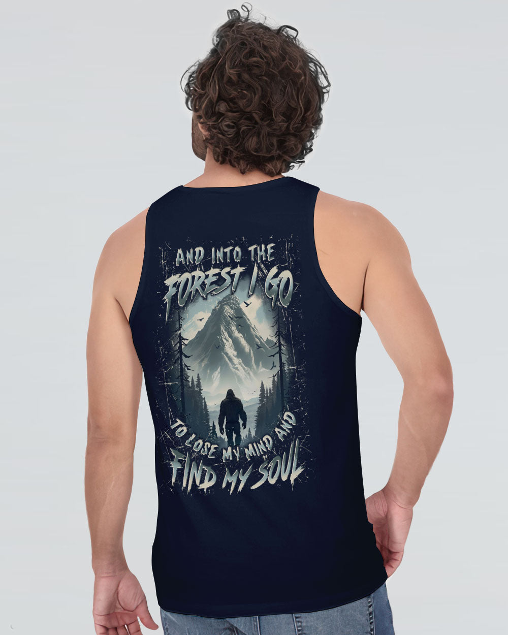 AND INTO THE FOREST I GO BIGFOOT ALL OVER PRINT - YHLN0212251