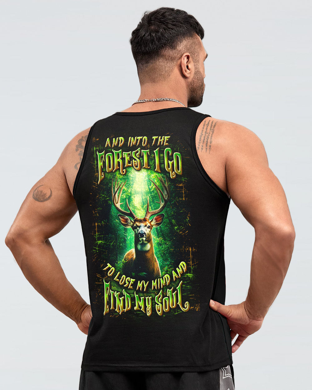 AND INTO THE FOREST I GO DEER ALL OVER PRINT - YHLN0312252