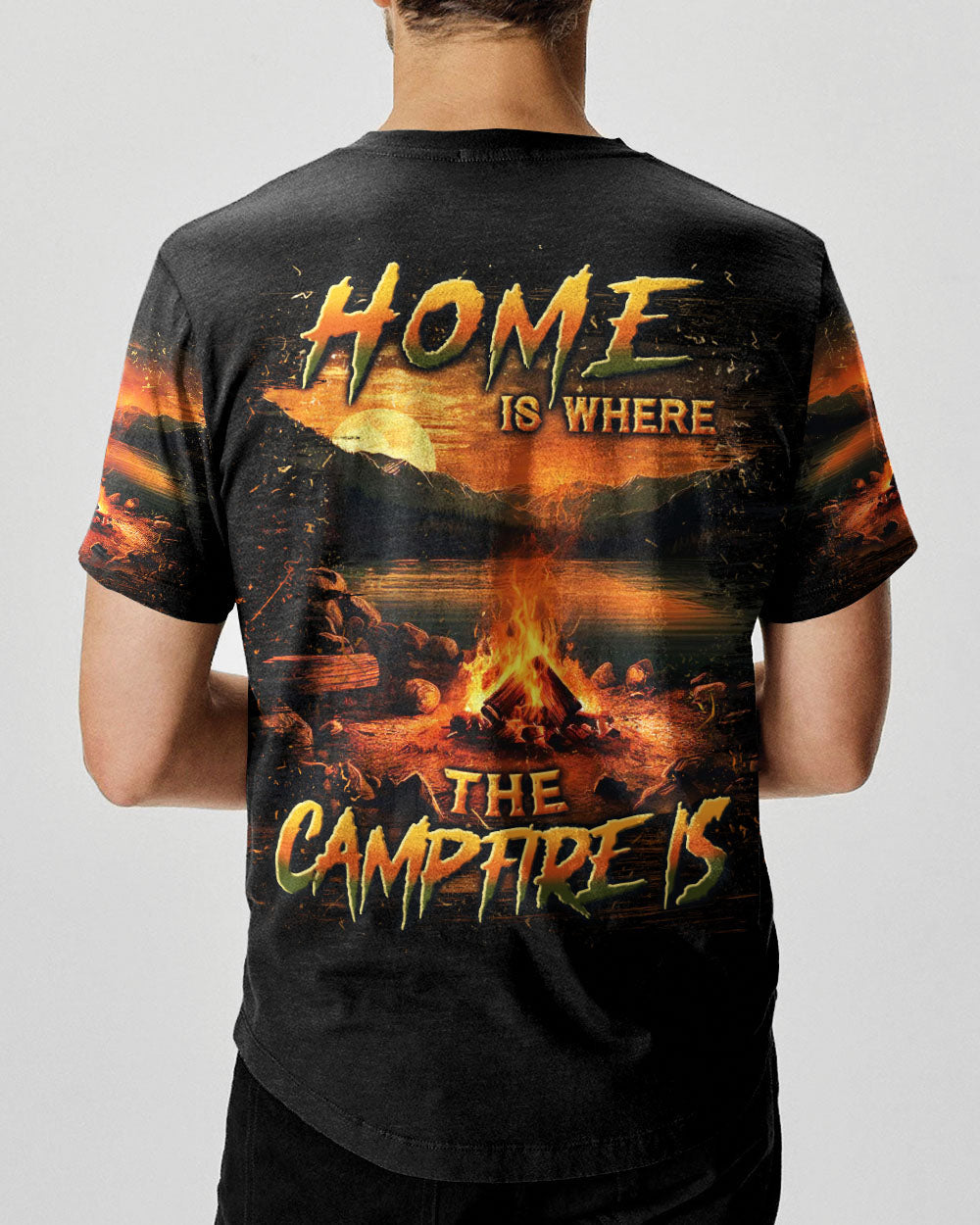 HOME IS WHERE THE CAMPFIRE IS ALL OVER PRINT - YHLN0403254