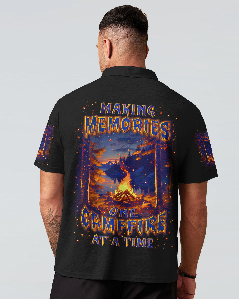 MAKING MEMORIES ONE CAMPFIRE AT A TIME ALL OVER PRINT - YHLN0409241