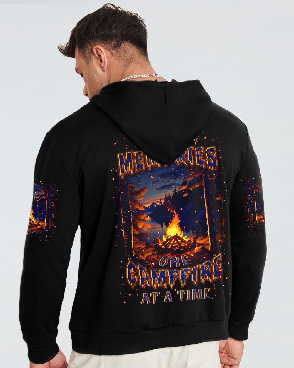 MAKING MEMORIES ONE CAMPFIRE AT A TIME ALL OVER PRINT - YHLN0409241