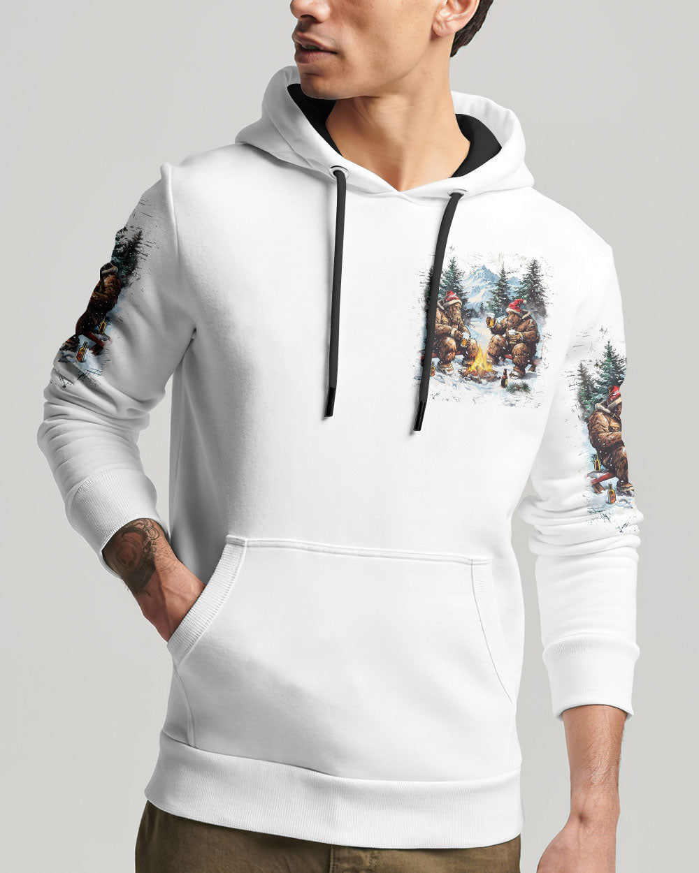 MAKING MEMORIES ONE CAMPFIRE AT A TIME CHRISTMAS ALL OVER PRINT - YHLN0410241