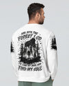 AND INTO THE FOREST I GO BIGFOOT ALL OVER PRINT - YHLN0702254