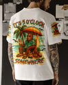 IT'S 5 O'CLOCK SOMEWHERE BIGFOOT ALL OVER PRINT - YHLN0707252