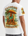 IT'S 5 O'CLOCK SOMEWHERE BIGFOOT ALL OVER PRINT - YHLN0707252