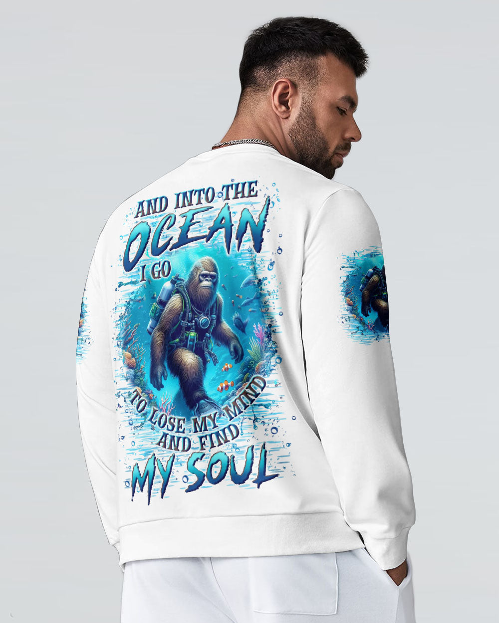 AND INTO THE OCEAN I GO BIGFOOT ALL OVER PRINT - YHLN0907253