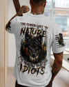 THE CLOSER I GET TO NATURE WOLF ALL OVER PRINT - YHLN0910251