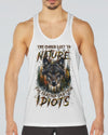 THE CLOSER I GET TO NATURE WOLF ALL OVER PRINT - YHLN0910251