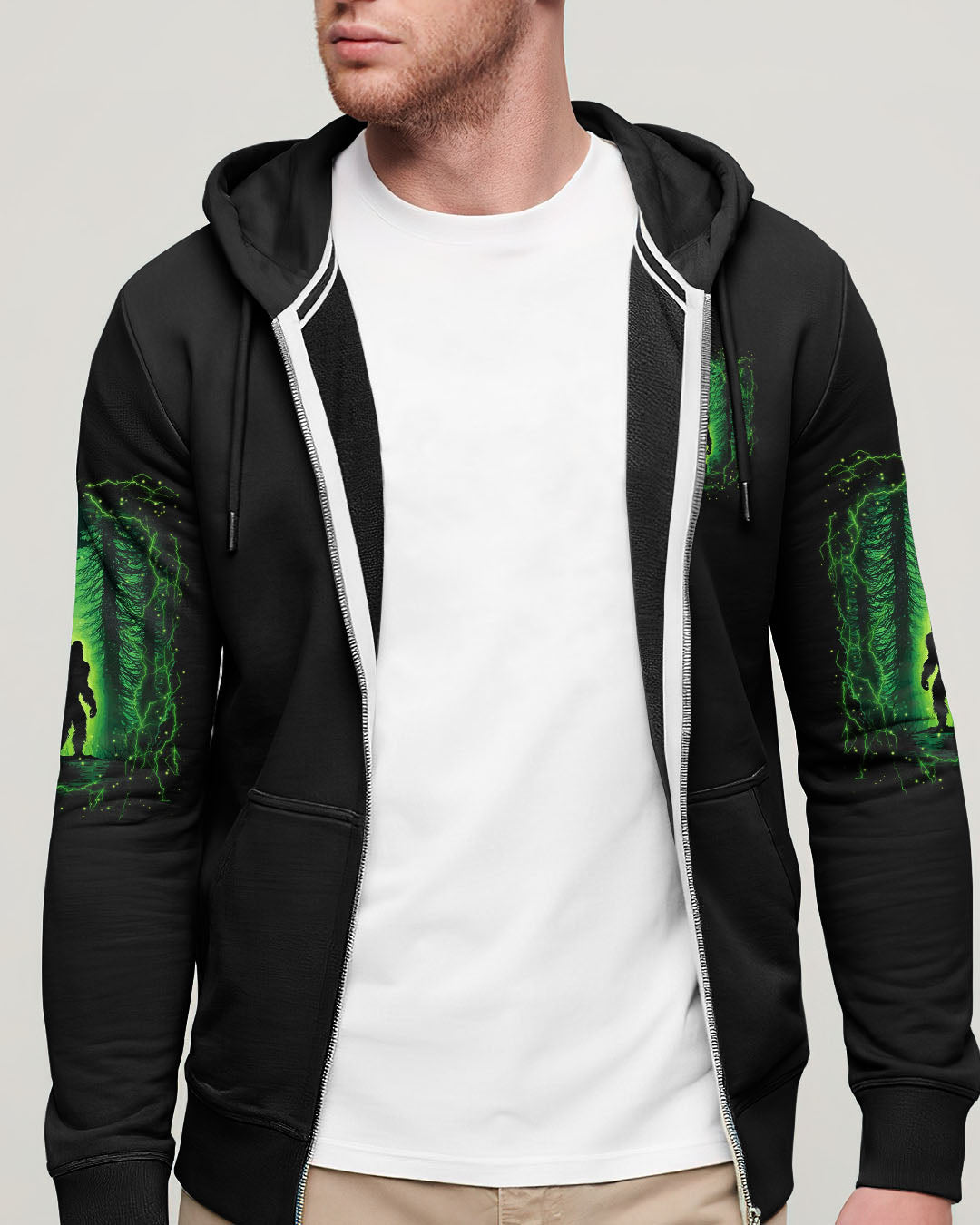 AND INTO THE FOREST I GO BIGFOOT ALL OVER PRINT - YHLN1001254