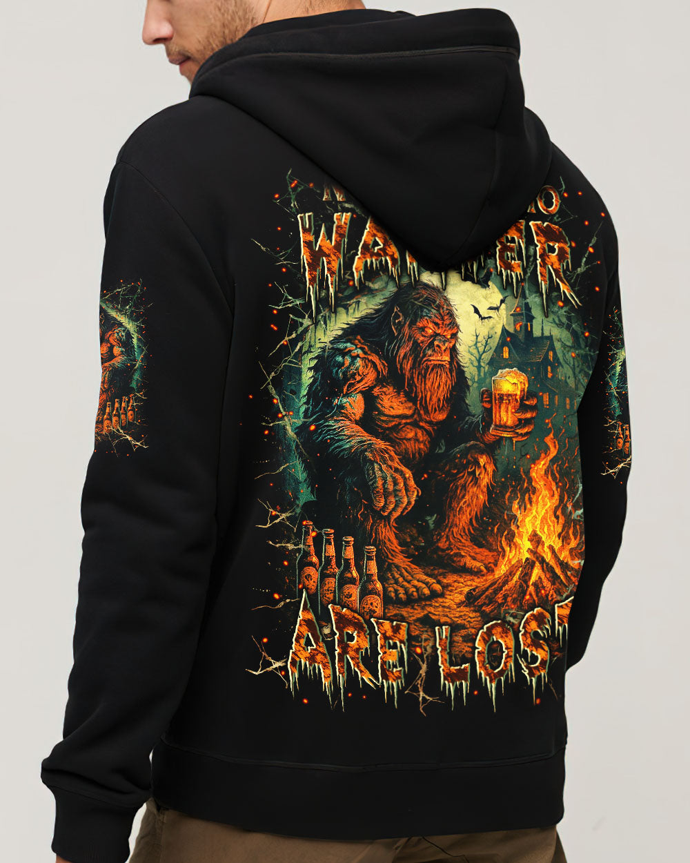 NOT ALL WHO WANDER ARE LOST HALLOWEEN ALL OVER PRINT - YHLN1007254