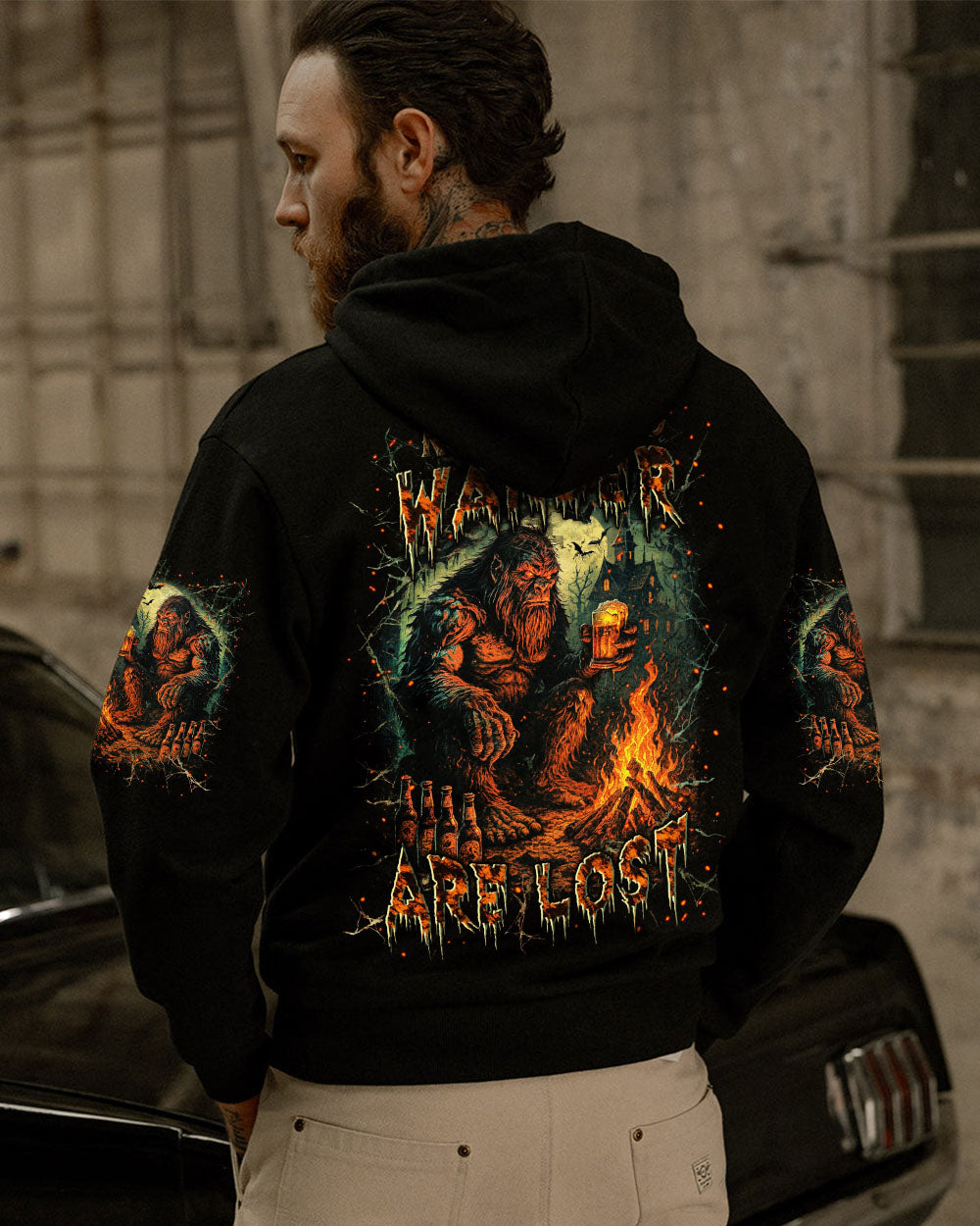 NOT ALL WHO WANDER ARE LOST HALLOWEEN ALL OVER PRINT - YHLN1007254
