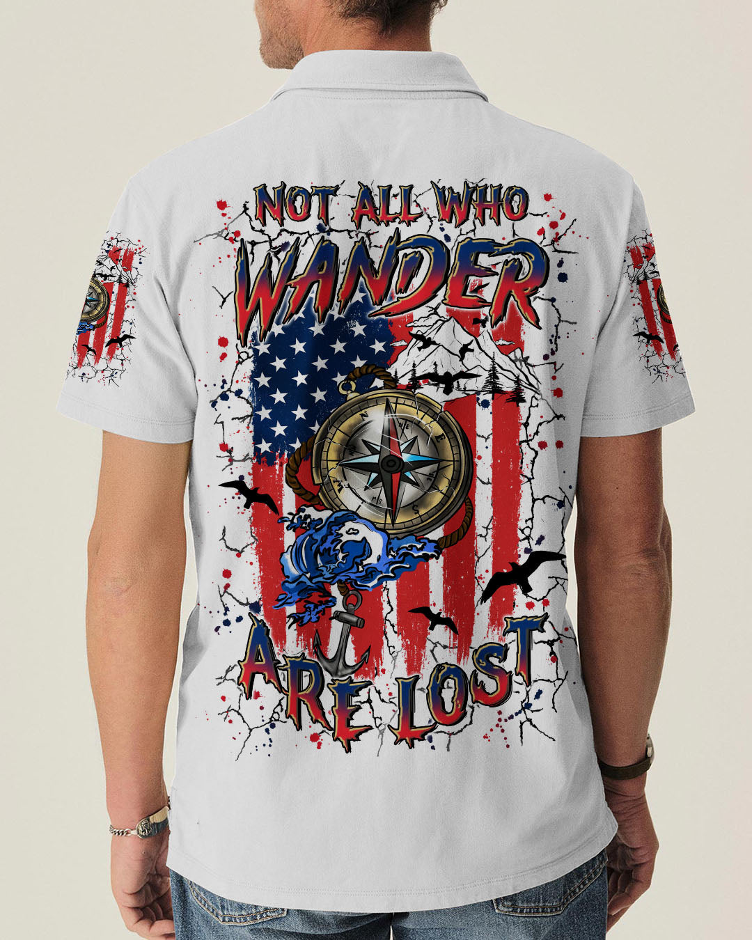 NOT ALL WHO WANDER ARE LOST ALL OVER PRINT - YHLN1009254