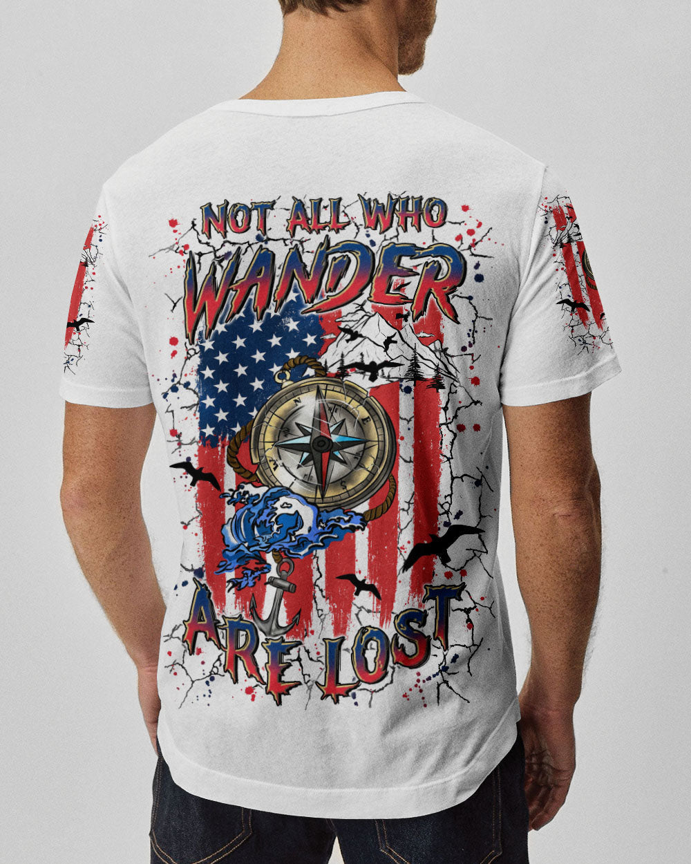 NOT ALL WHO WANDER ARE LOST ALL OVER PRINT - YHLN1009254