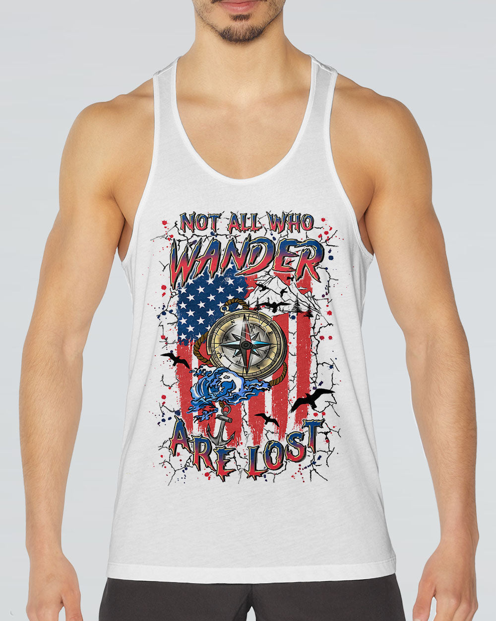 NOT ALL WHO WANDER ARE LOST ALL OVER PRINT - YHLN1009254