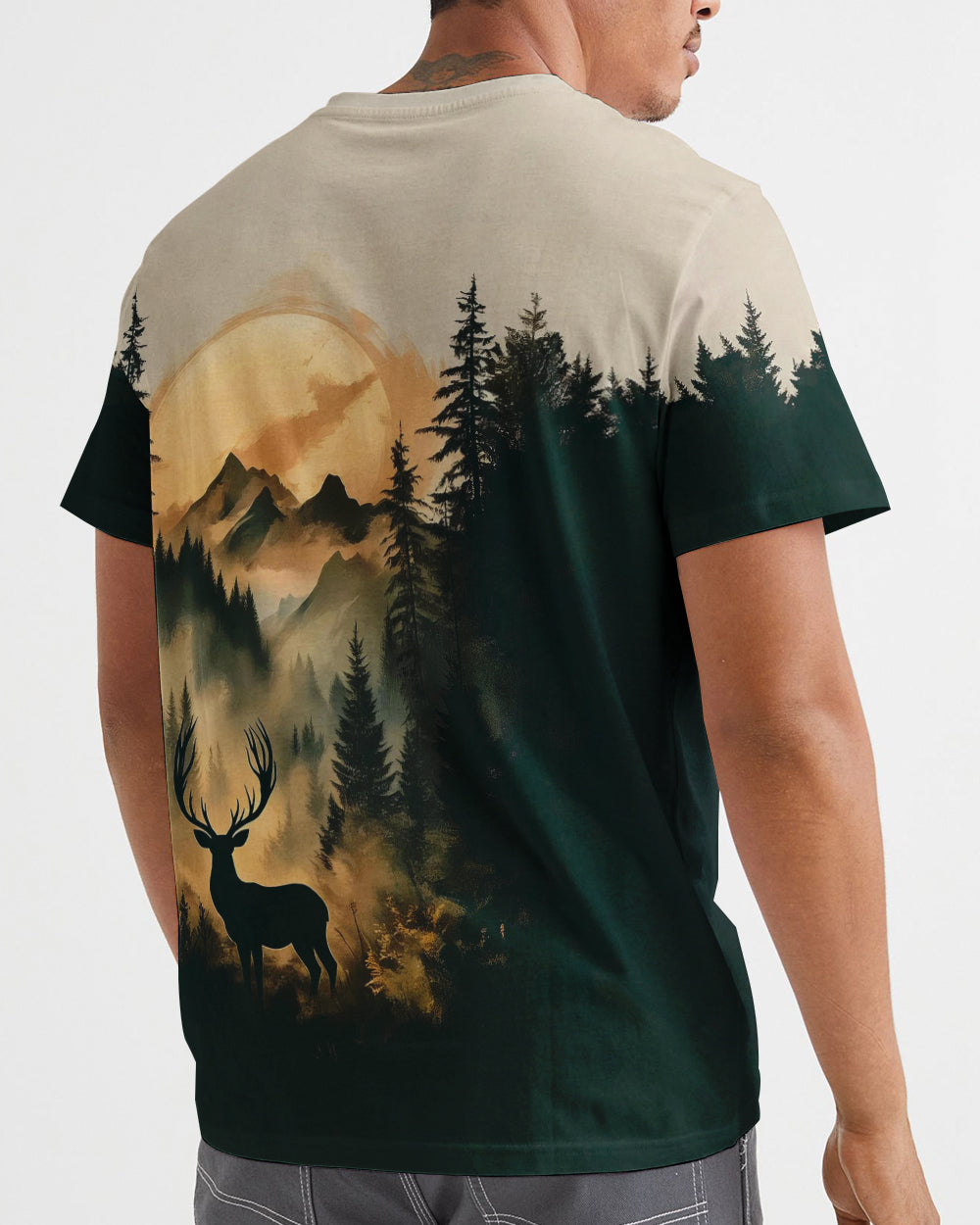 DEER FOREST ALL OVER PRINT - YHLN1012252