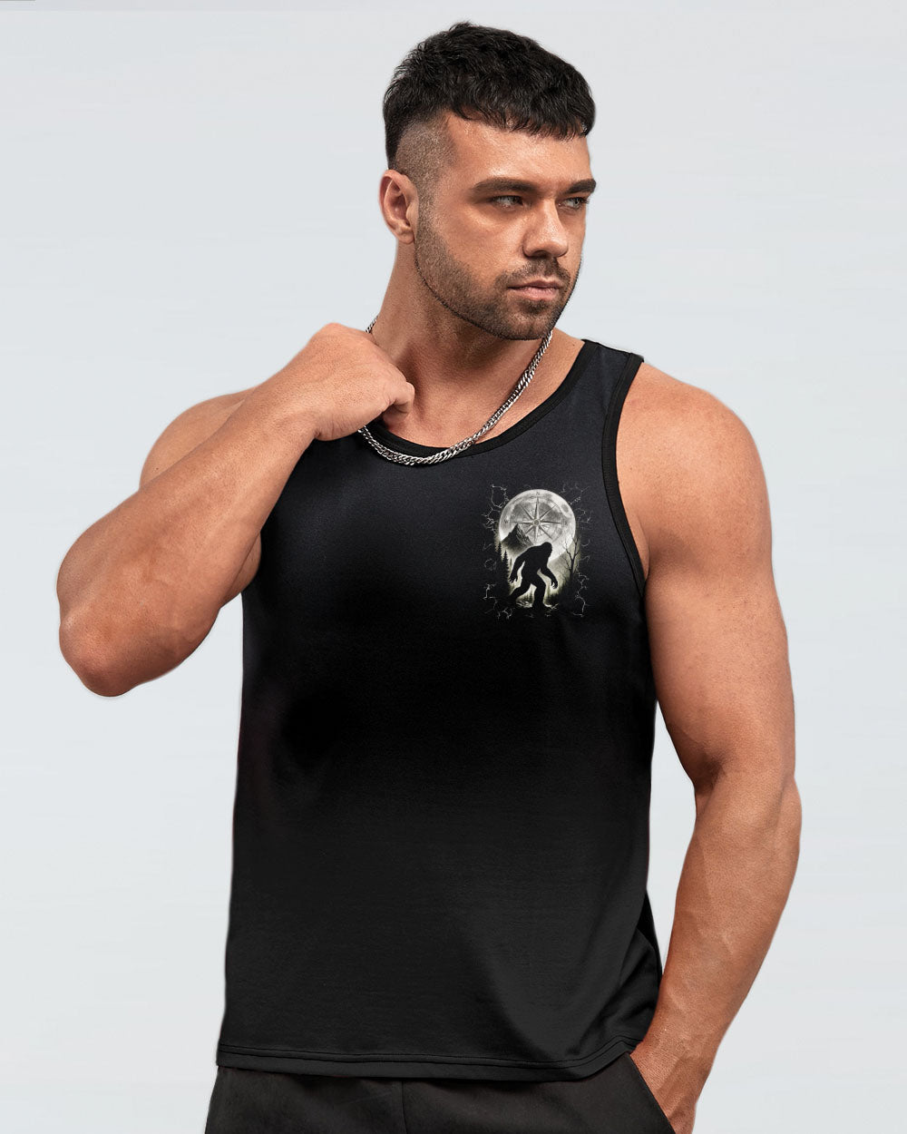 NOT ALL WHO WANDER ARE LOST BIGFOOT ALL OVER PRINT - YHLN1205251