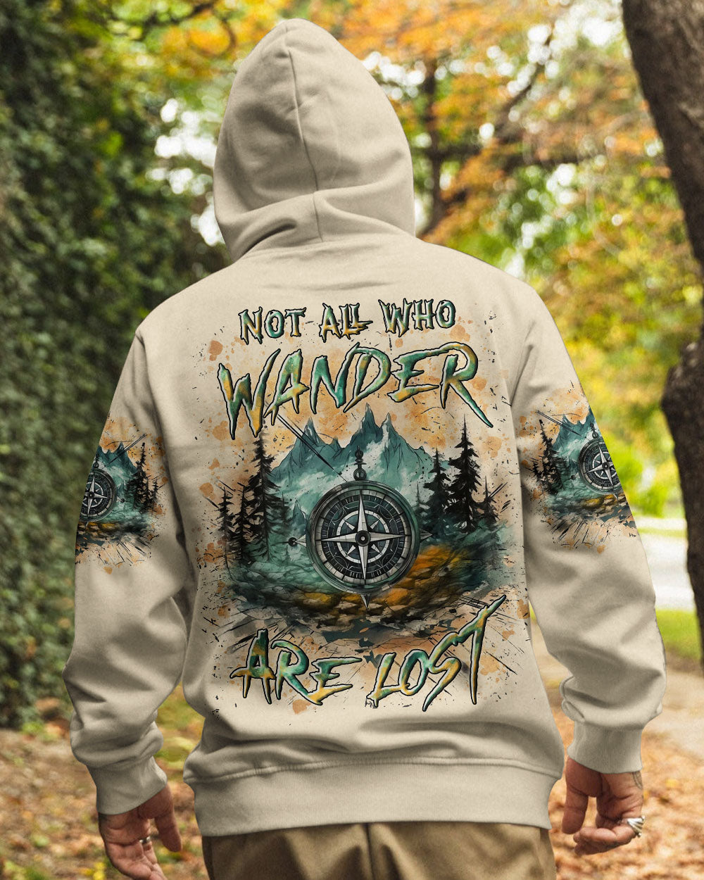 NOT ALL WHO WANDER ARE LOST ALL OVER PRINT - YHLN1309241