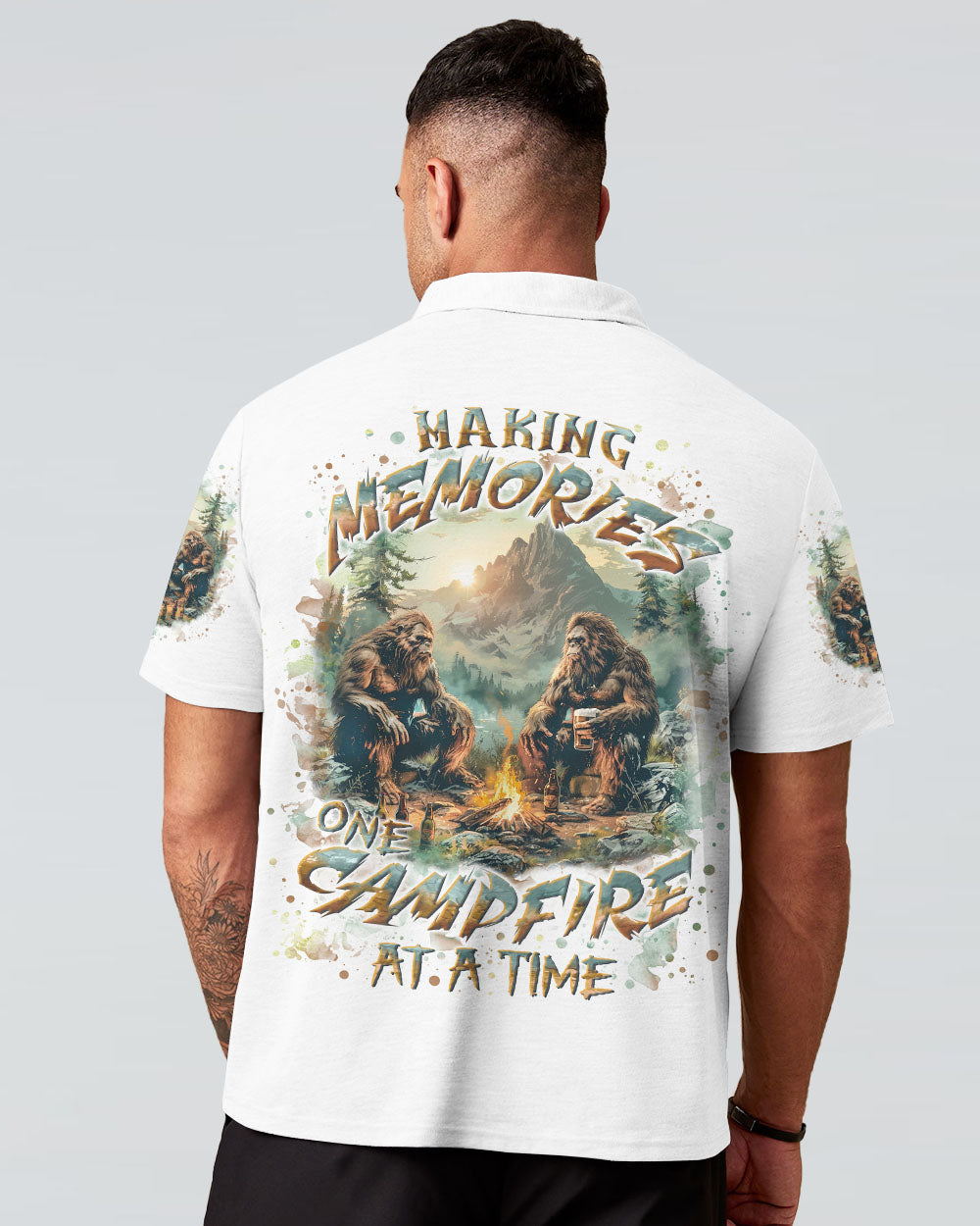 MAKING MEMORIES ONE CAMPFIRE AT A TIME ALL OVER PRINT - YHLN1608242