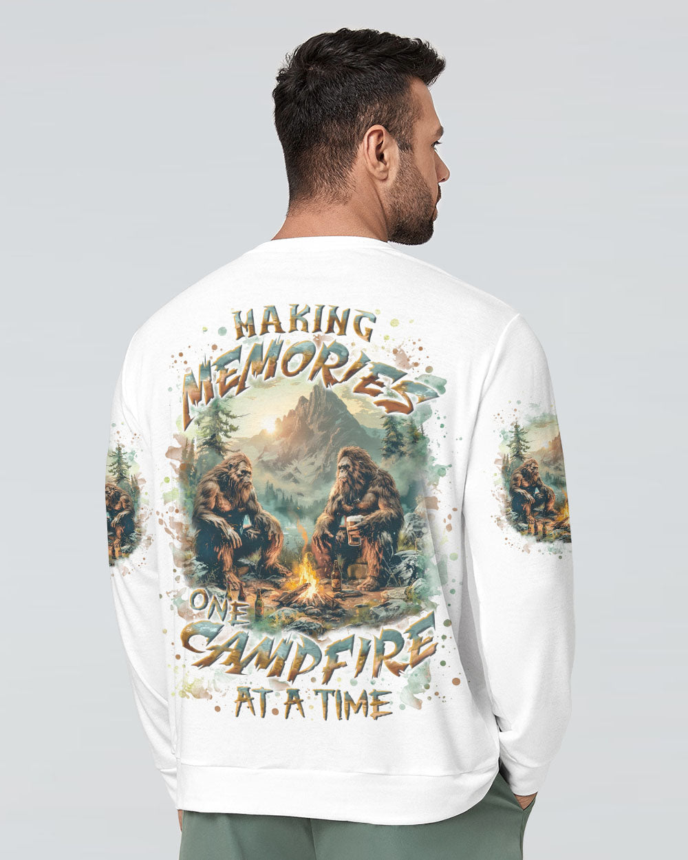 MAKING MEMORIES ONE CAMPFIRE AT A TIME ALL OVER PRINT - YHLN1608242