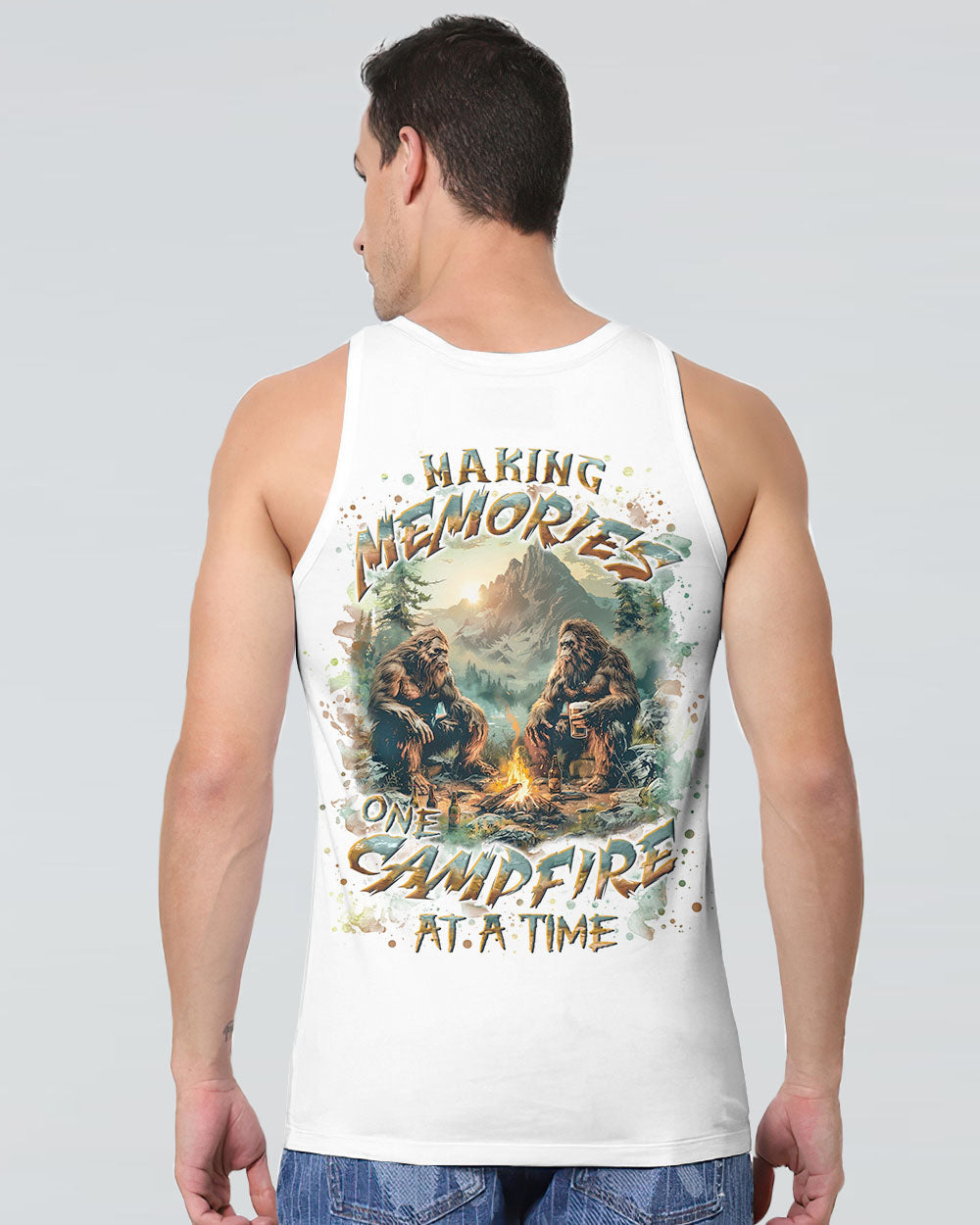 MAKING MEMORIES ONE CAMPFIRE AT A TIME ALL OVER PRINT - YHLN1608242