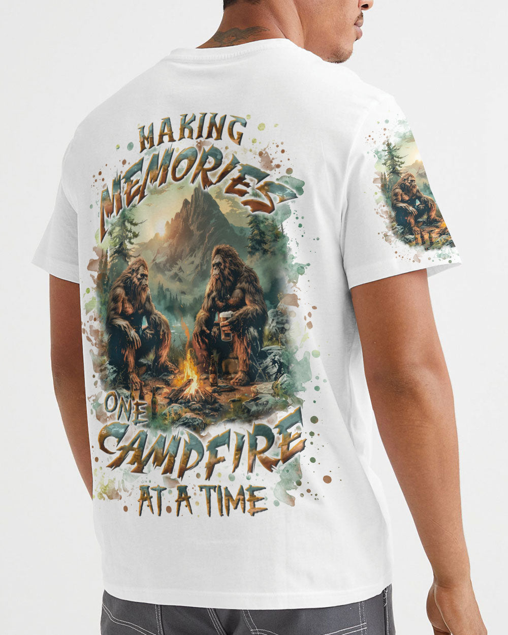 MAKING MEMORIES ONE CAMPFIRE AT A TIME ALL OVER PRINT - YHLN1608242
