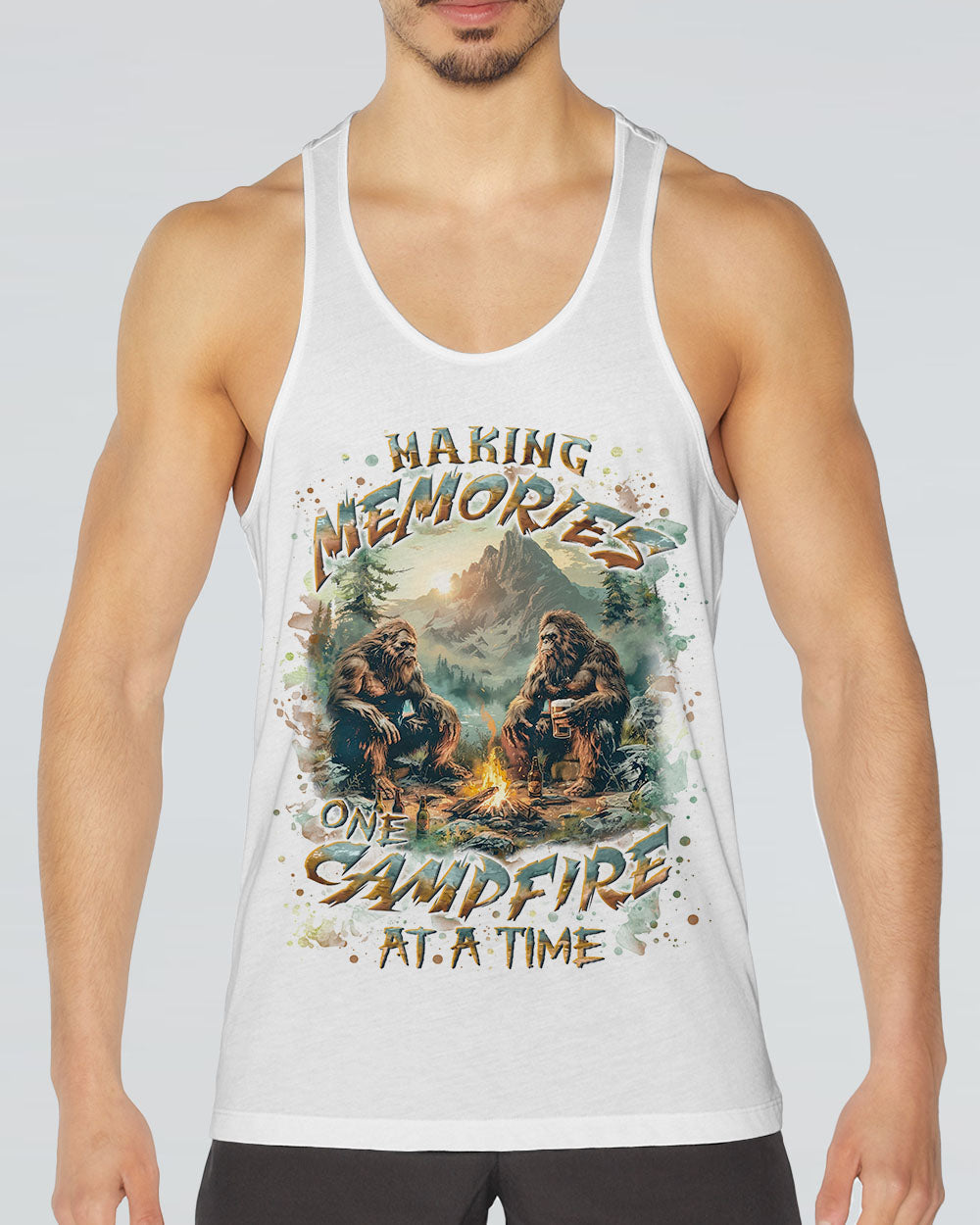 MAKING MEMORIES ONE CAMPFIRE AT A TIME ALL OVER PRINT - YHLN1608242
