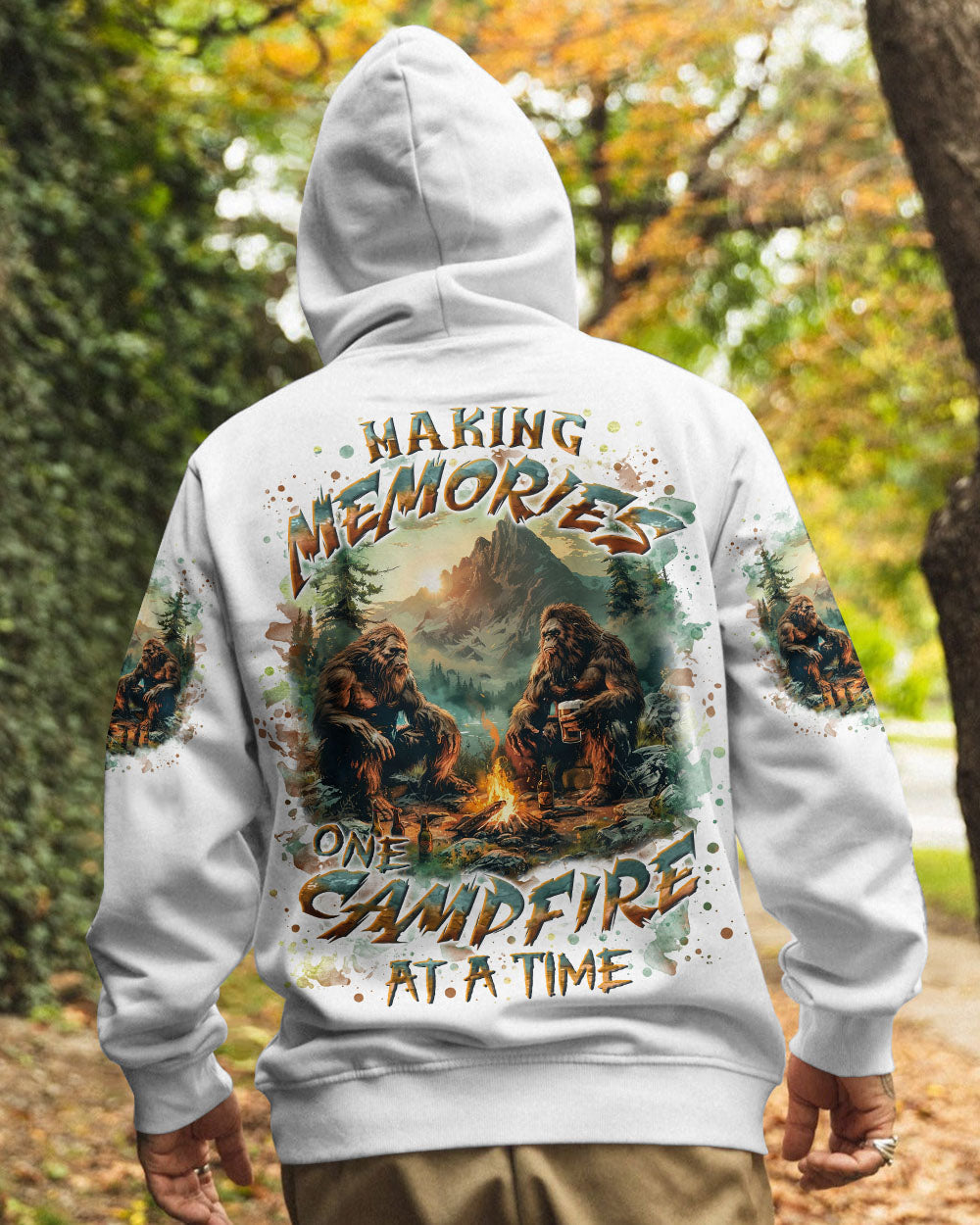 MAKING MEMORIES ONE CAMPFIRE AT A TIME ALL OVER PRINT - YHLN1608242