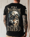 HELLO DARKNESS MY OLD FRIEND WOLF ALL OVER PRINT - YHLN1615252