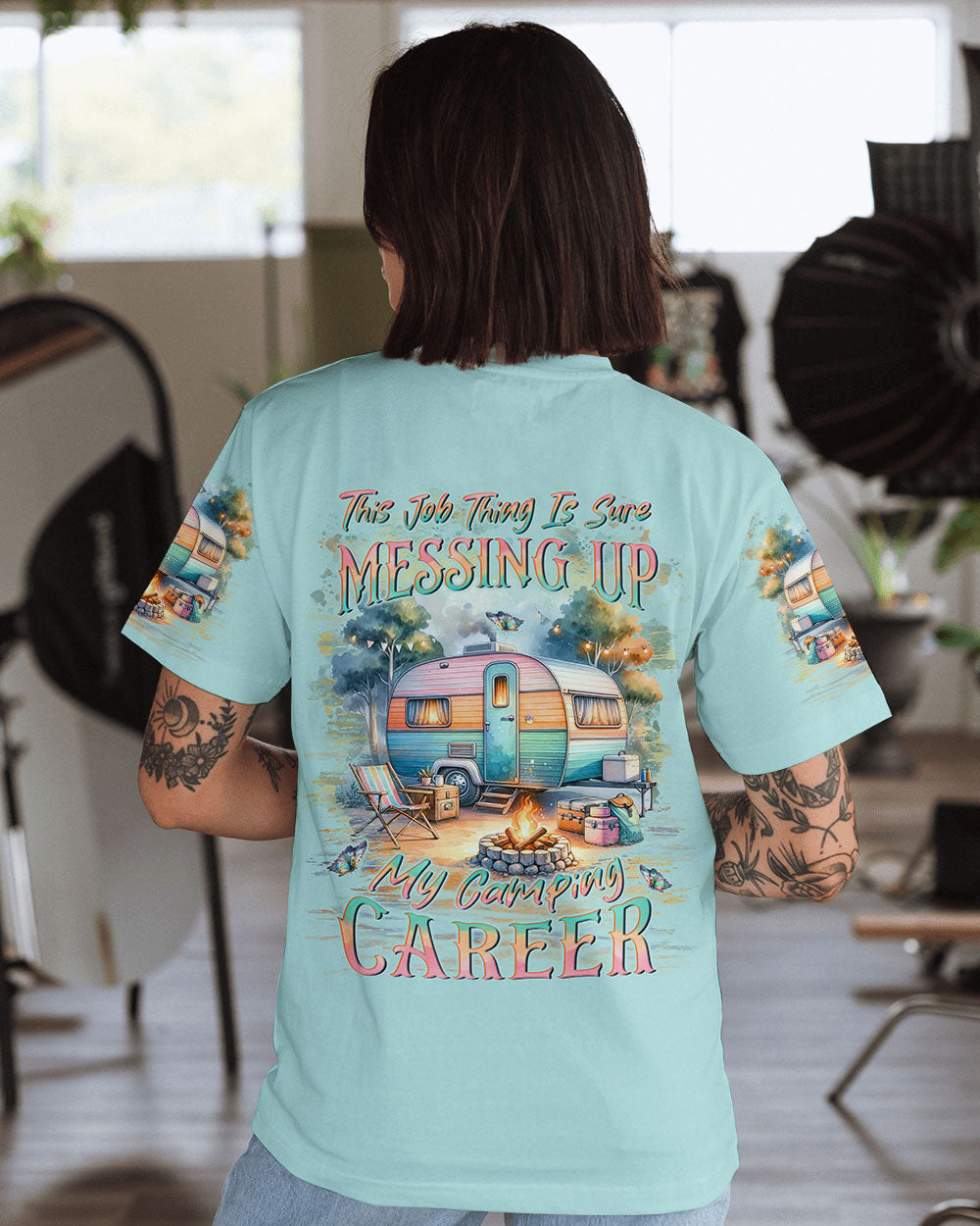 MY CAMPING CAREER ALL OVER PRINT - YHLN1809243