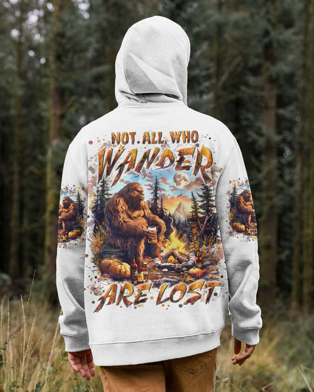 NOT ALL WHO WANDER ARE LOST ALL OVER PRINT - YHLN1908243