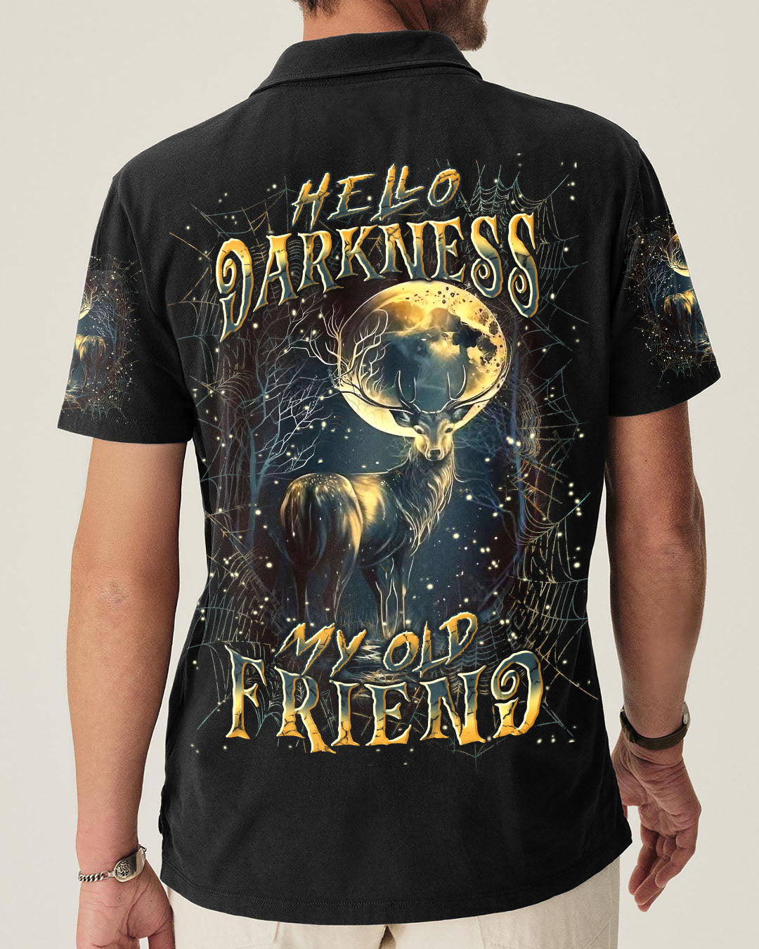 HELLO DARKNESS MY OLD FRIEND DEER ALL OVER PRINT - YHLN1909254