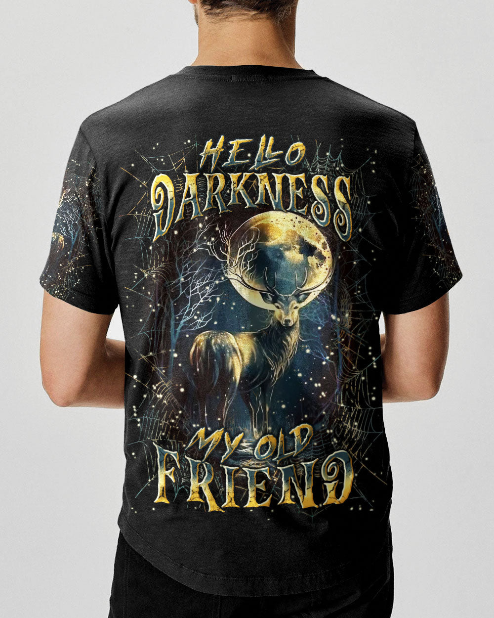 HELLO DARKNESS MY OLD FRIEND DEER ALL OVER PRINT - YHLN1909254