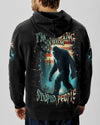 I'M HIDING FROM STUPID PEOPLE BIGFOOT ALL OVER PRINT - YHLN2010253