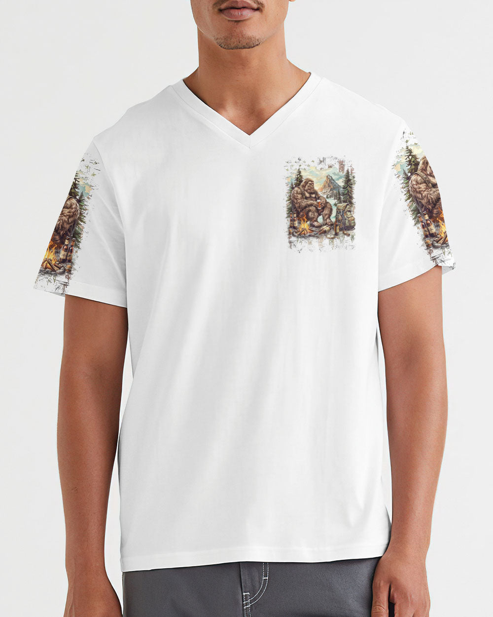 NOT ALL WHO WANDER ARE LOST BIGFOOT ALL OVER PRINT - YHLN2208242