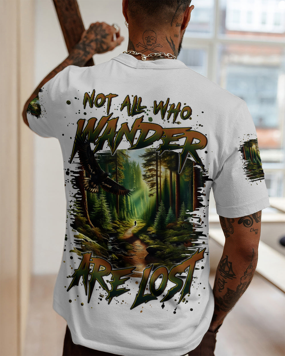 NOT ALL WHO WANDER ARE LOST ALL OVER PRINT - YHLN2212253
