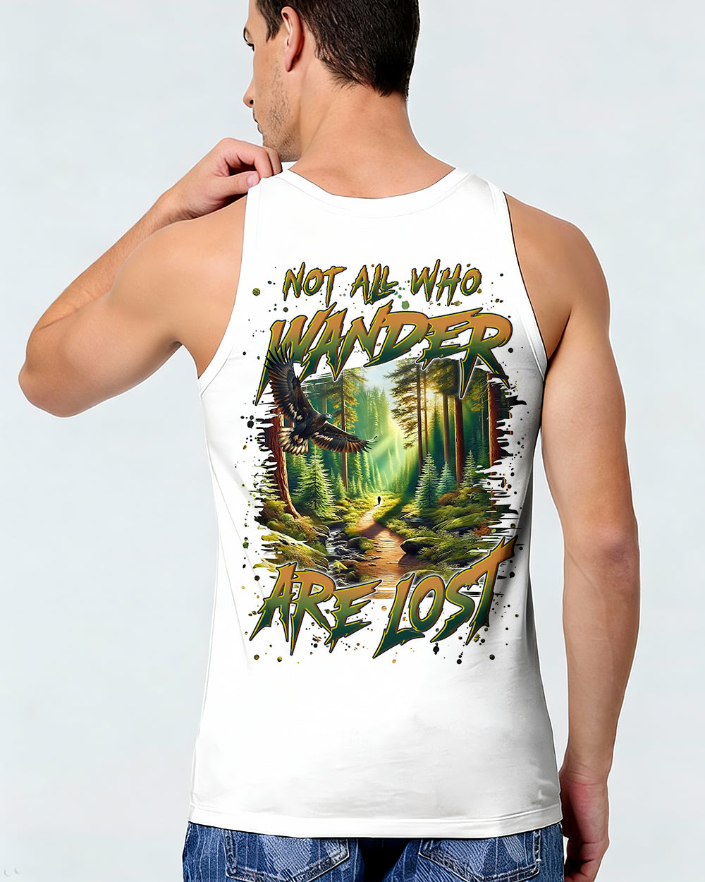 NOT ALL WHO WANDER ARE LOST ALL OVER PRINT - YHLN2212253