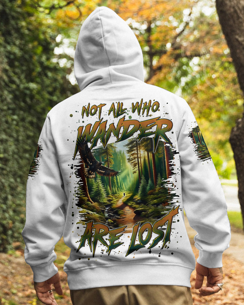 NOT ALL WHO WANDER ARE LOST ALL OVER PRINT - YHLN2212253